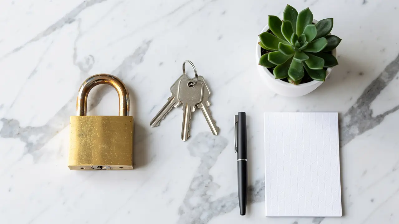 Open padlock and keys symbolizing CRM data access security