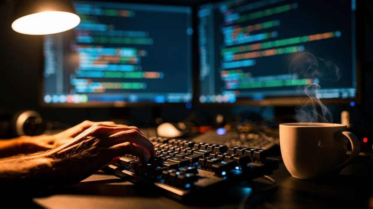 Developer writing excessive custom Salesforce code multiplying technical debt